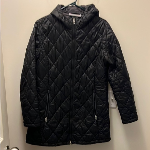 Free country women’s knee length lightweight rain jacket size Large - Picture 1 of 11